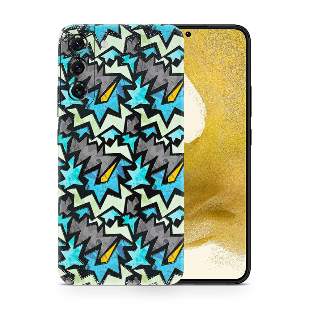 Galaxy s22 graffiti harmony 3d skin wrapitskin