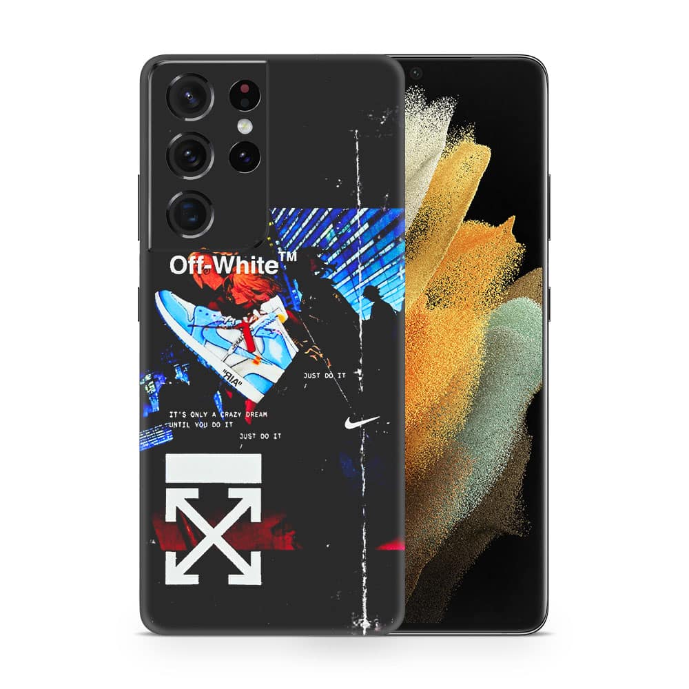 Galaxy s21 ultra jordan 3d skin wrapitskin