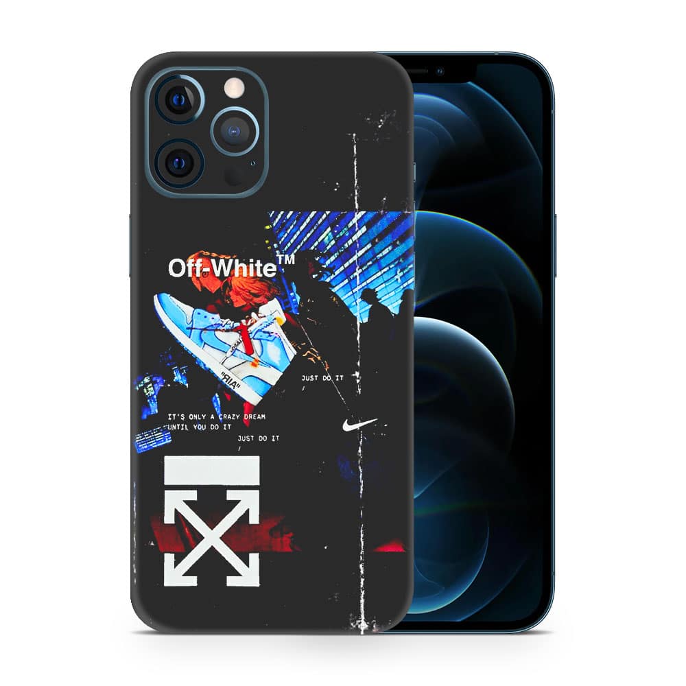 Iphone 12 pro max jordan 3d skin wrapitskin