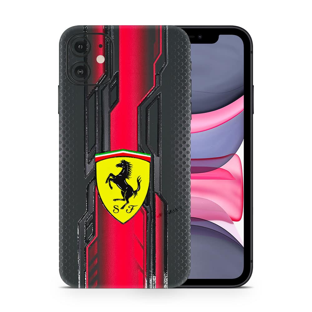 Iphone 11 ferrari's legacy 3d skin wrapitskin