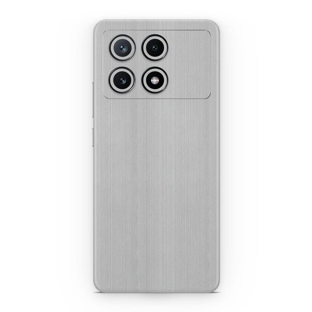 Poco x6 pro 5g  brushed metal skins wrapitskin