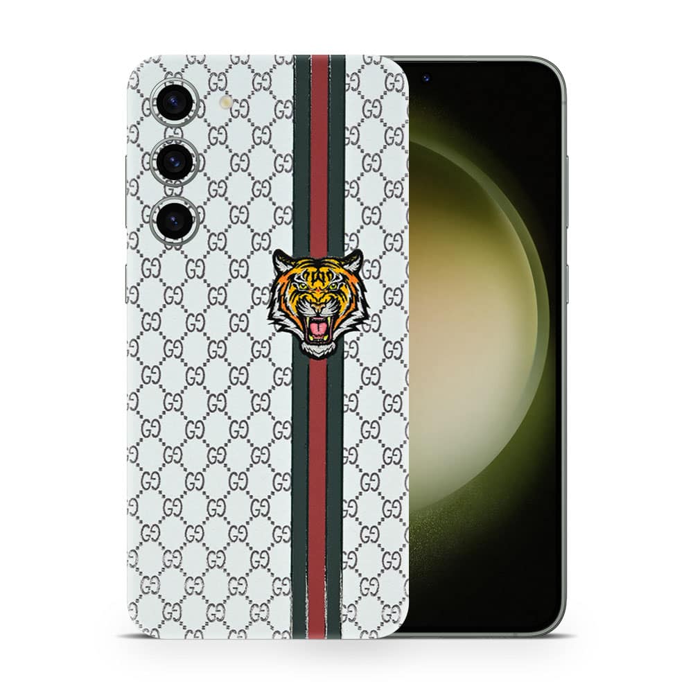Galaxy s23 gucci tiger 3d skin wrapitskin
