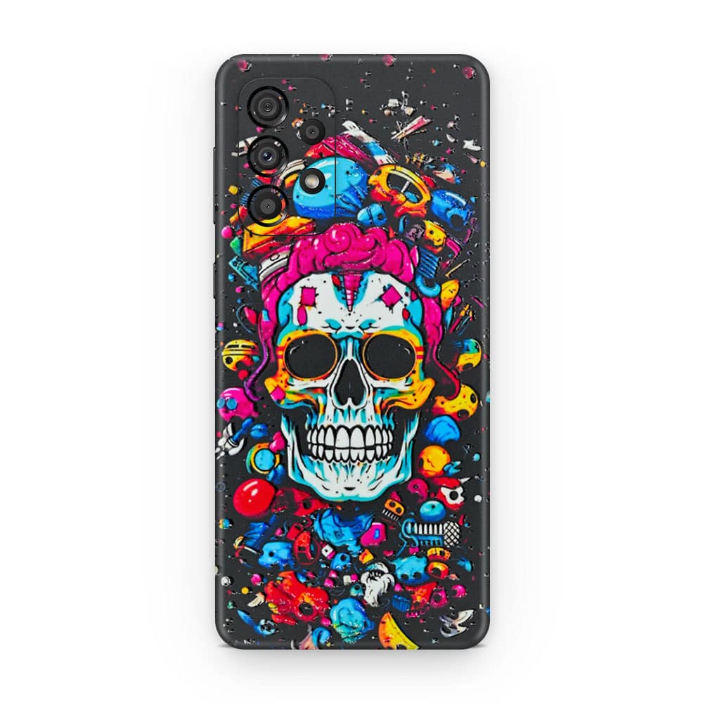 Galaxy a33 5g skull 3d skin wrapitskin
