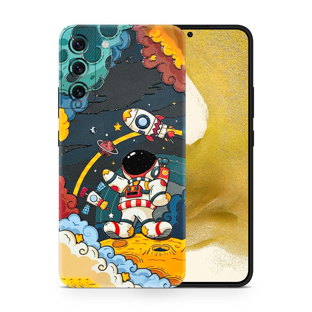 Galaxy s22 flight planet 3d skin wrapitskin