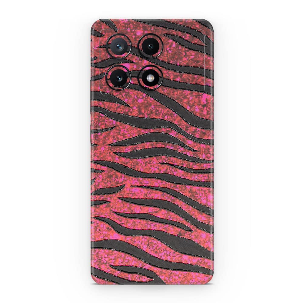 Poco x6 pro 5g red zebra 3d skin wrapitskin