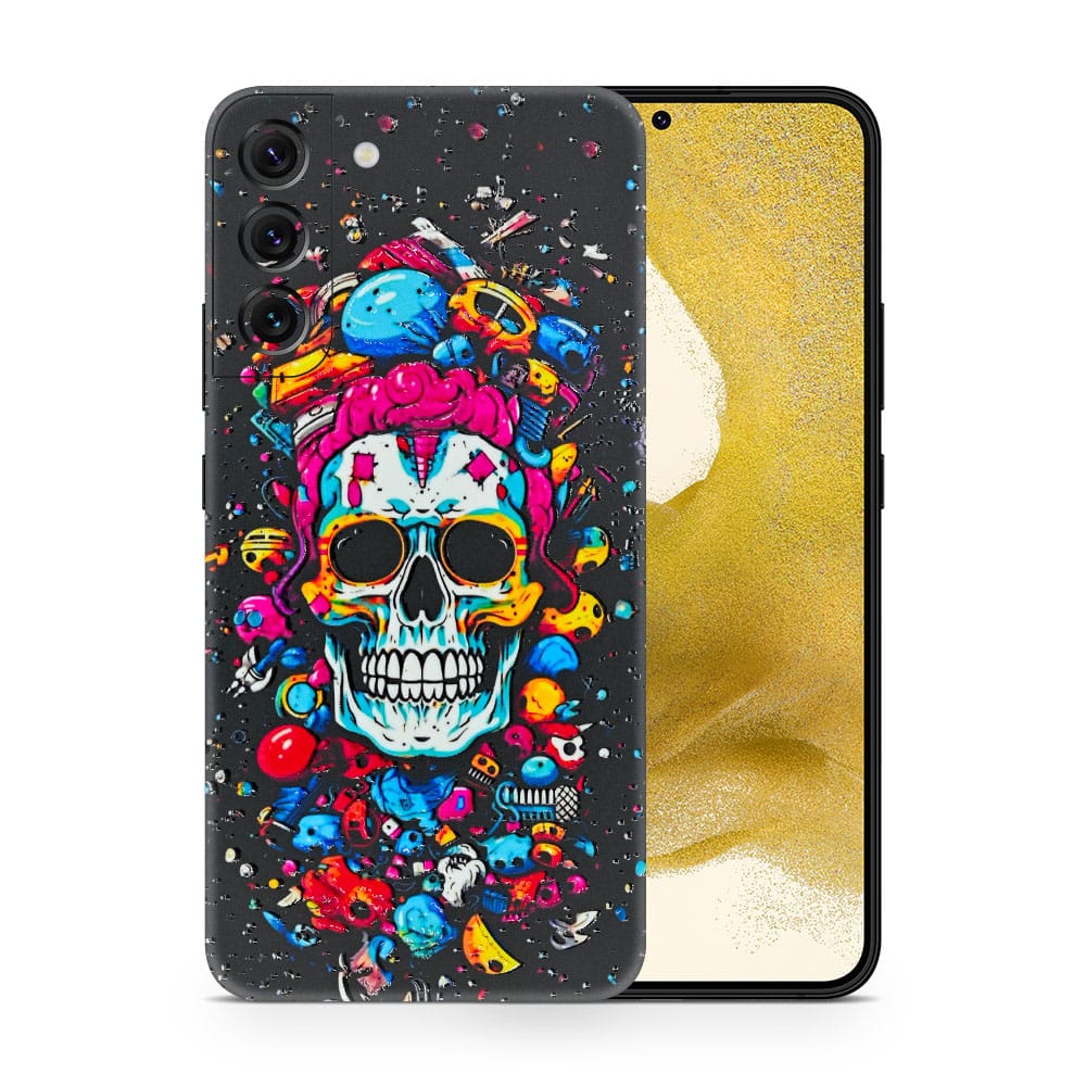 Galaxy s22 plus skull 3d skin wrapitskin