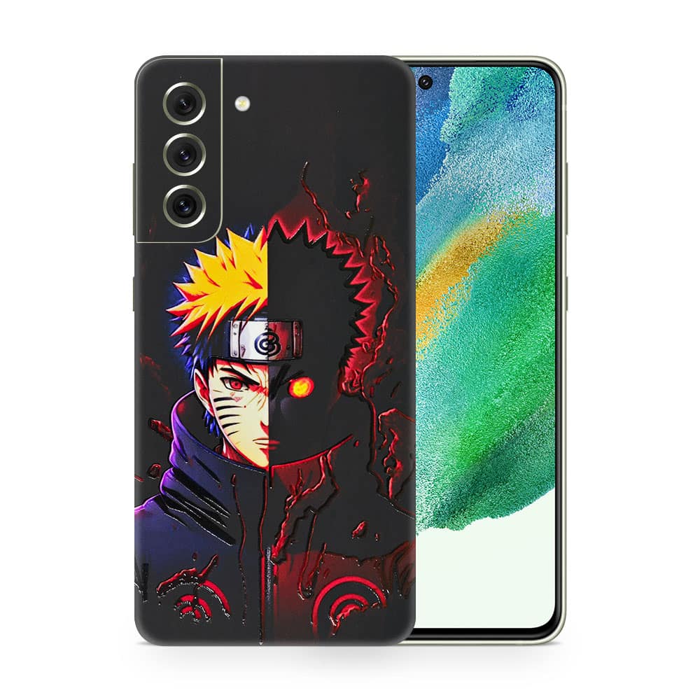 Galaxy s21 fe naruto 3d skin wrapitskin
