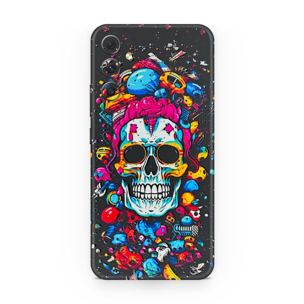 Galaxy a54 skull 3d skin wrapitskin