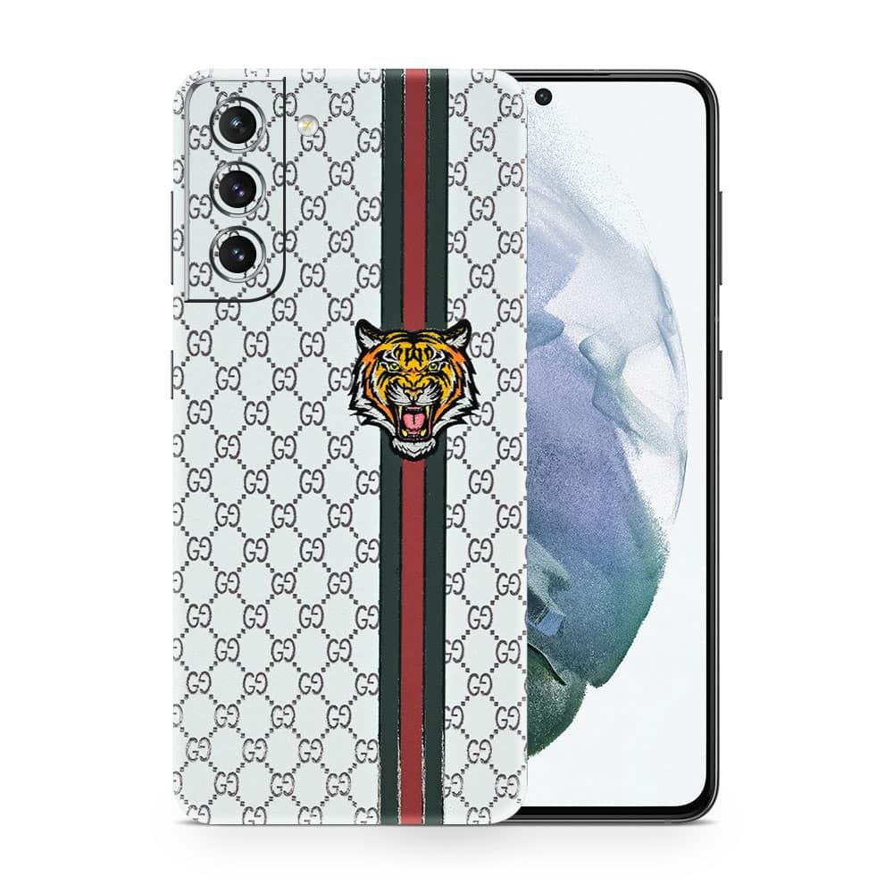 Galaxy s21 gucci tiger 3d skin wrapitskin