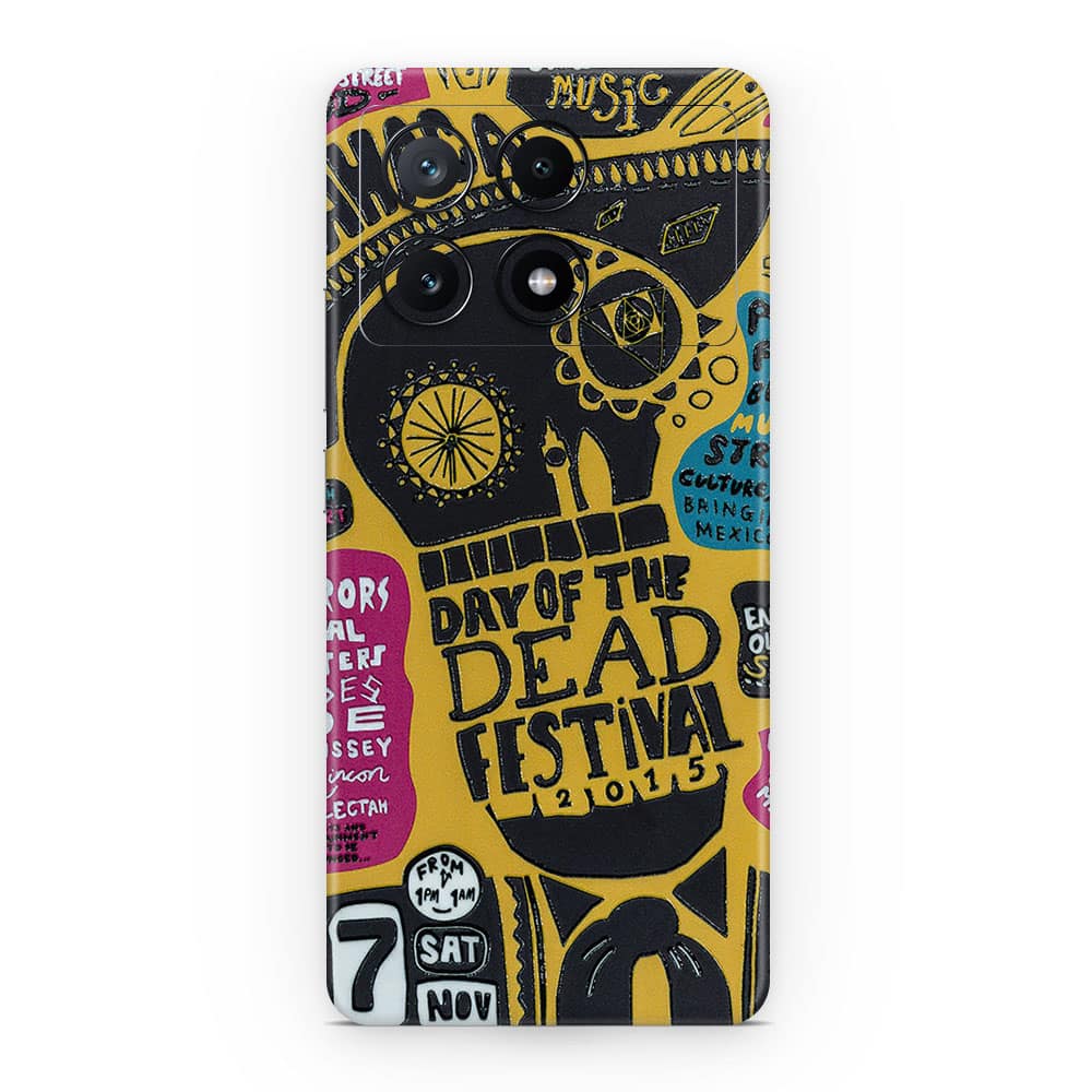 Poco x6 pro 5g street festival 3d skin wrapitskin