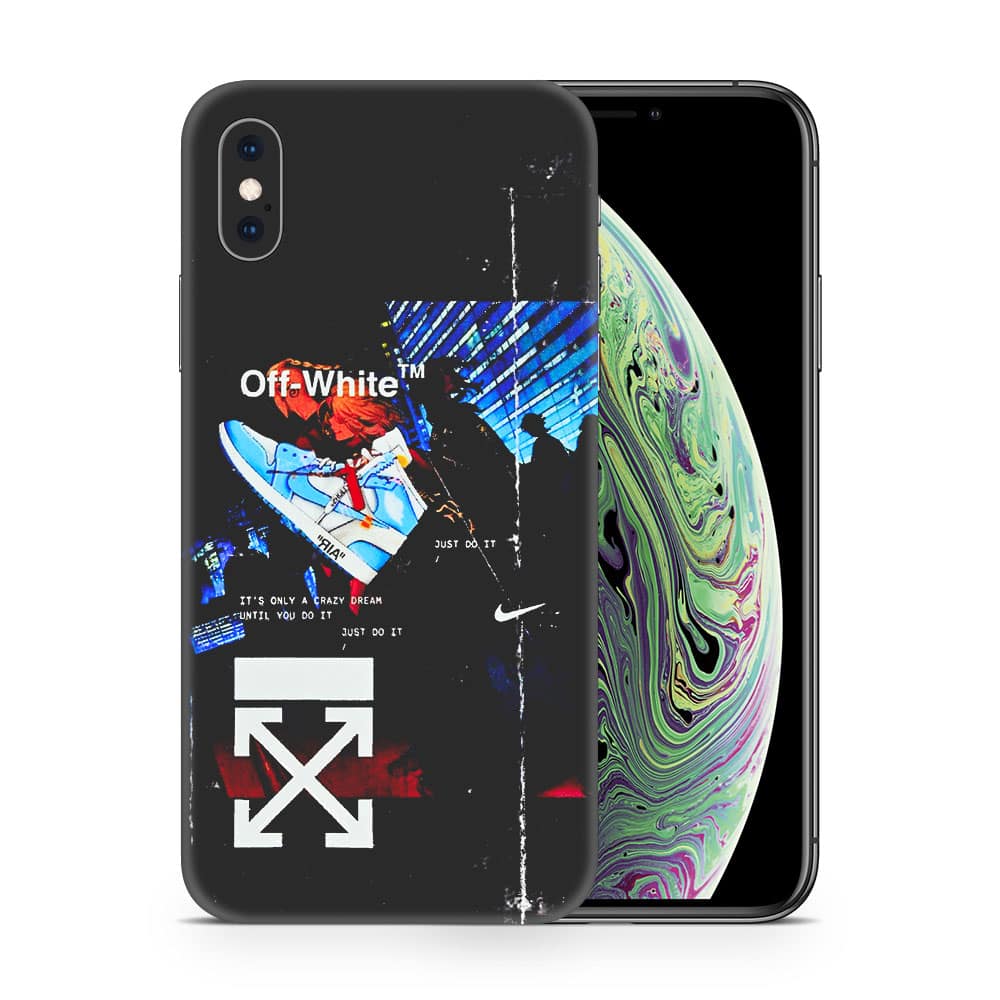 Iphone xs max jordan 3d skin wrapitskin