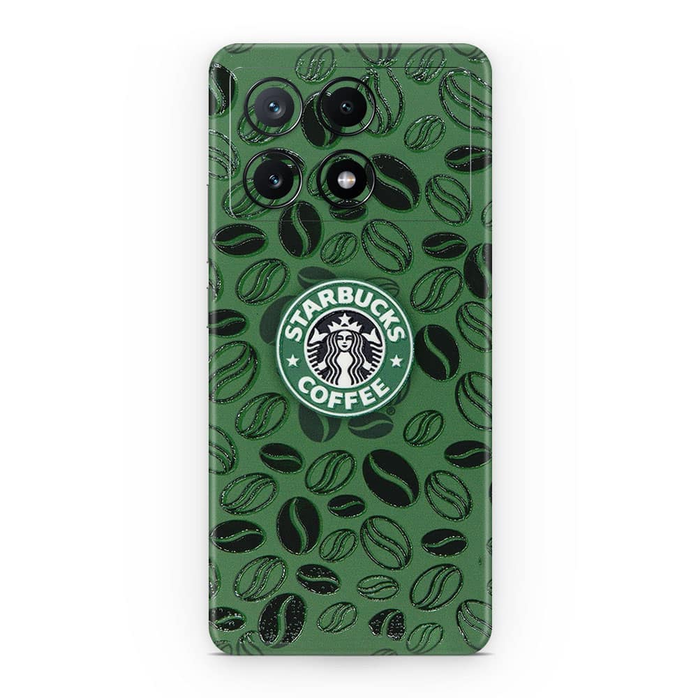 Poco x6 pro 5g starbucks 3d skin wrapitskin