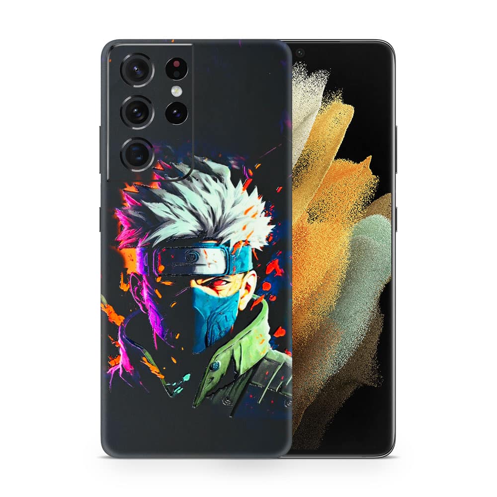 Galaxy s21 ultra the masked man 3d skin wrapitskin