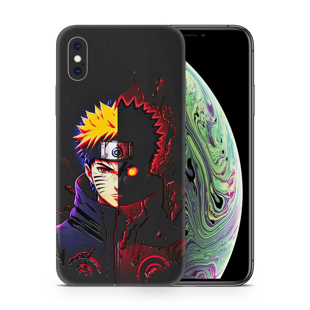 Iphone xs max naruto 3d skin wrapitskin