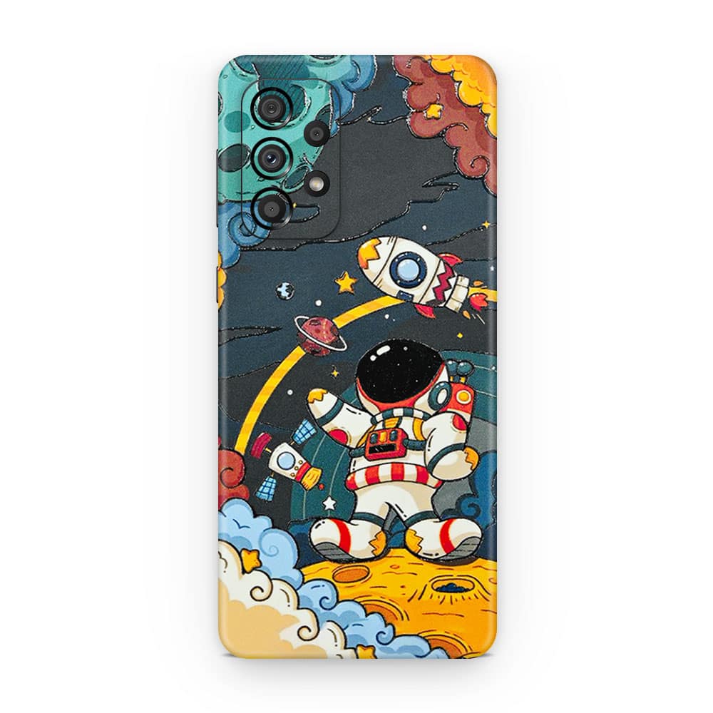 Galaxy a33 5g flight planet 3d skin wrapitskin