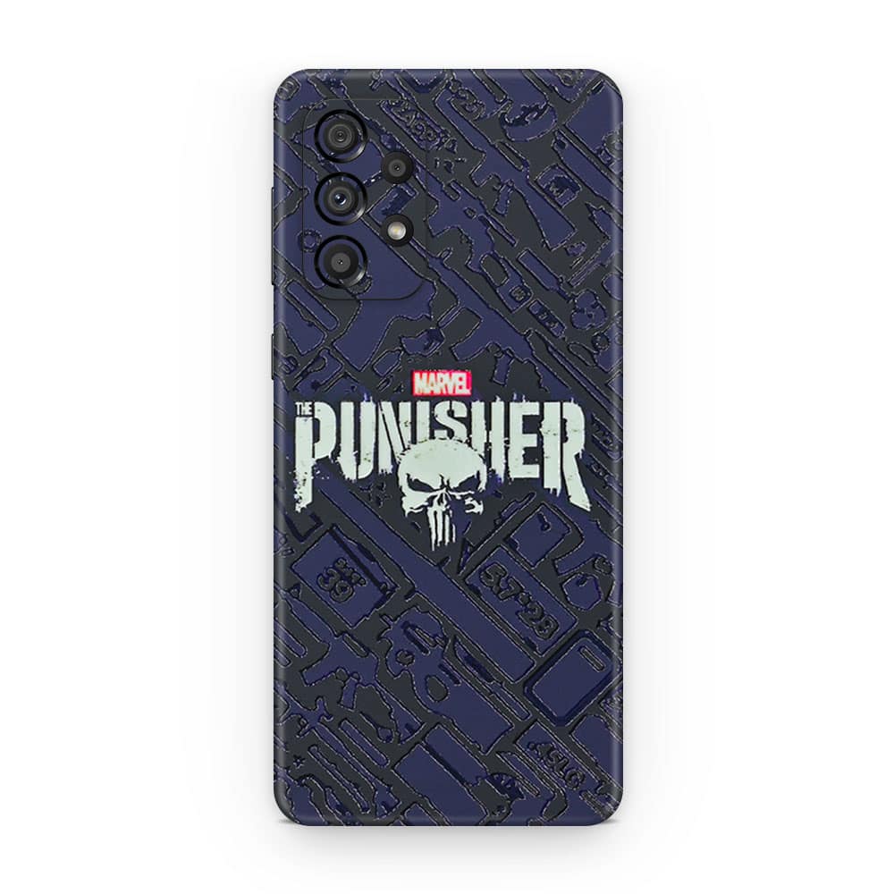 Galaxy a33 5g punisher 3d skin wrapitskin