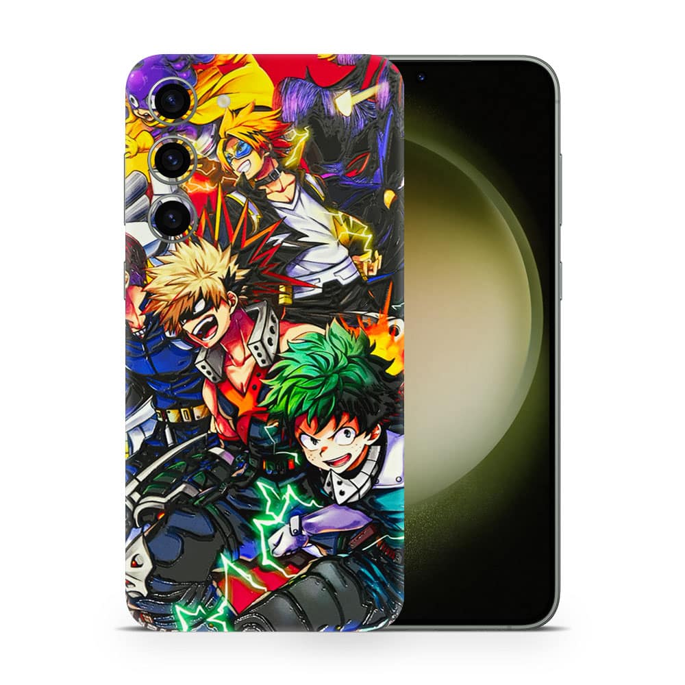 Galaxy s23 plus my hero 3d skin wrapitskin