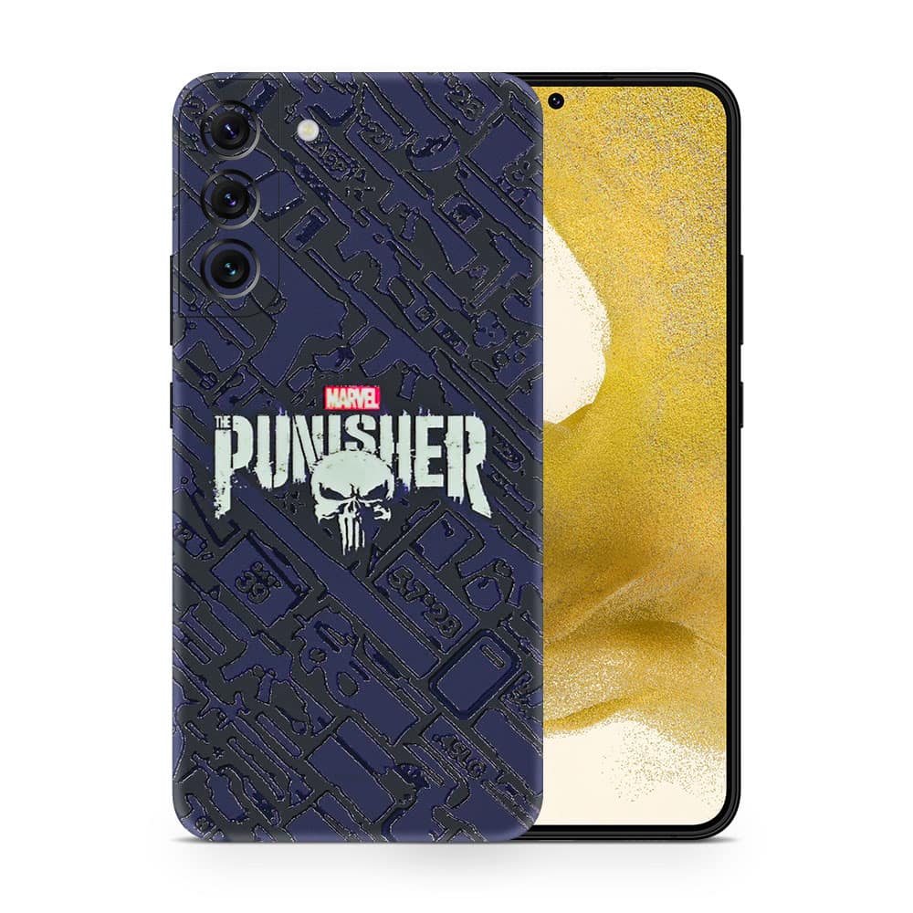 Galaxy s22 punisher 3d skin wrapitskin