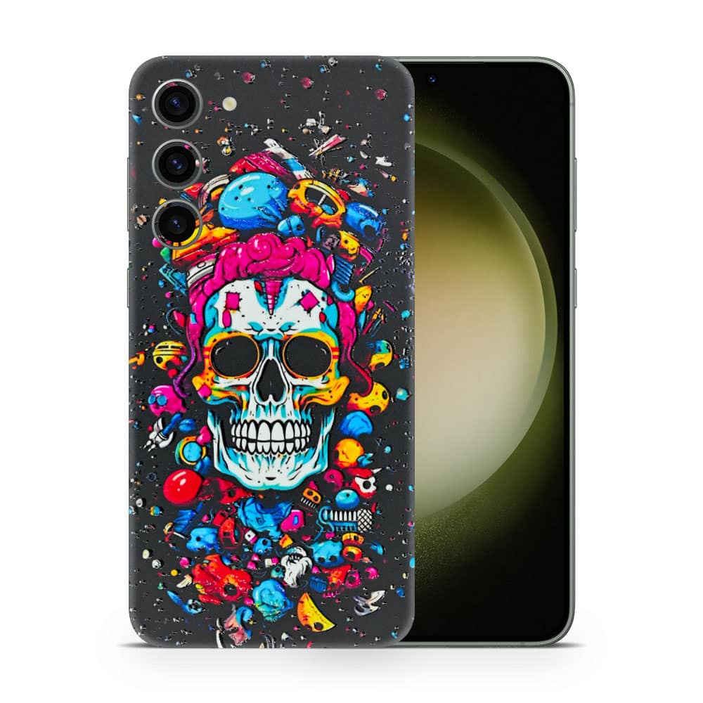 Galaxy s23 plus skull 3d skin wrapitskin