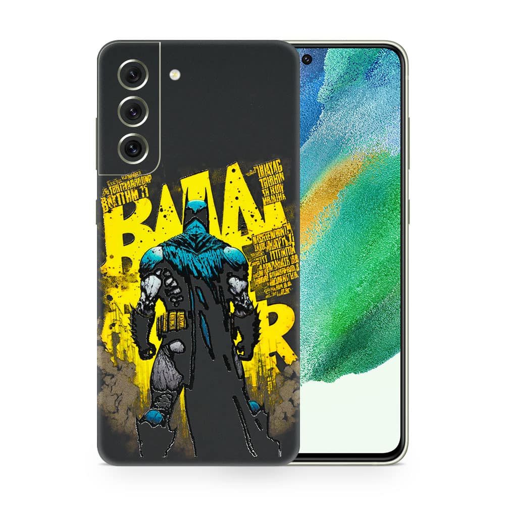 Galaxy s21 fe batman 3d skin wrapitskin