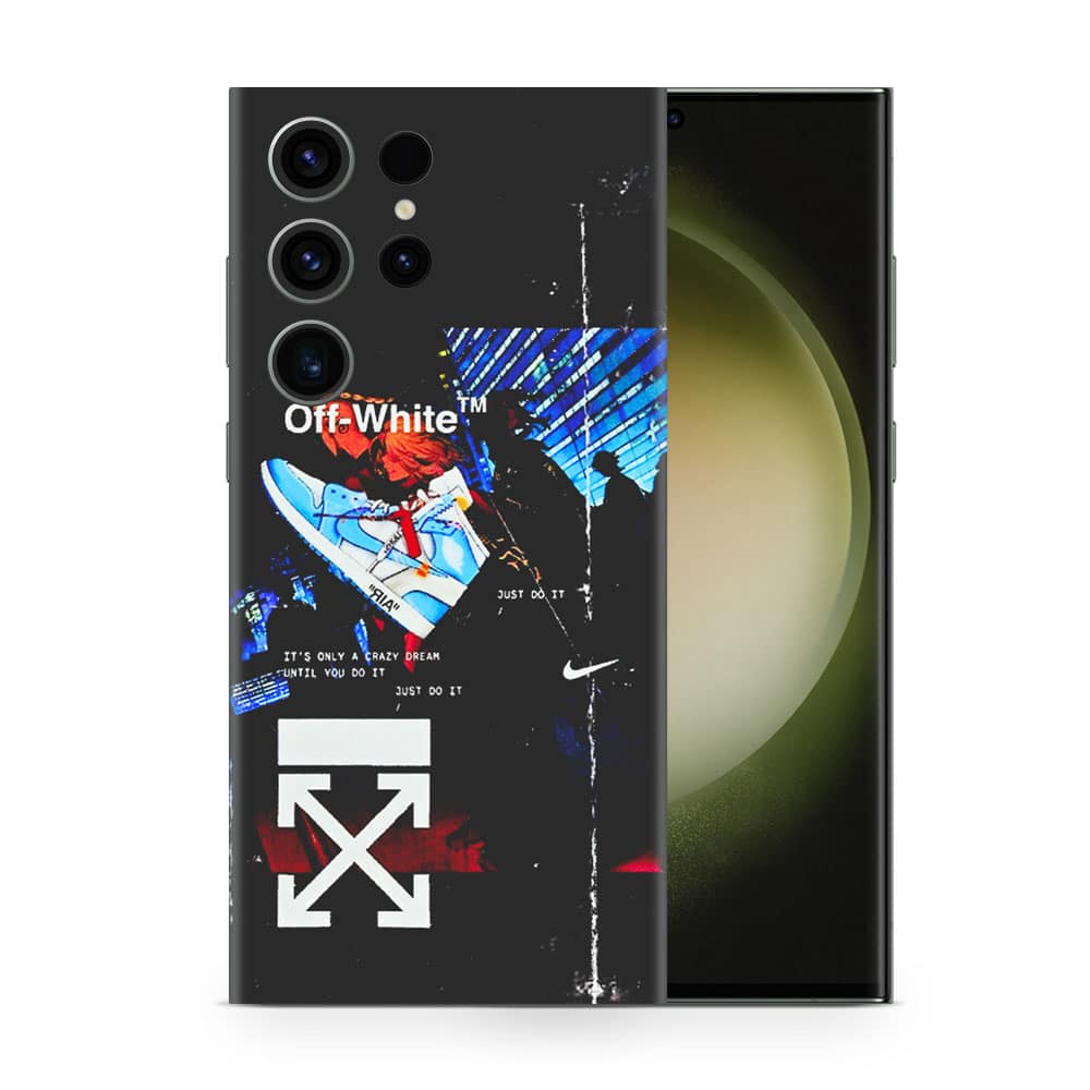 Galaxy s23 ultra jordan 3d skin wrapitskin