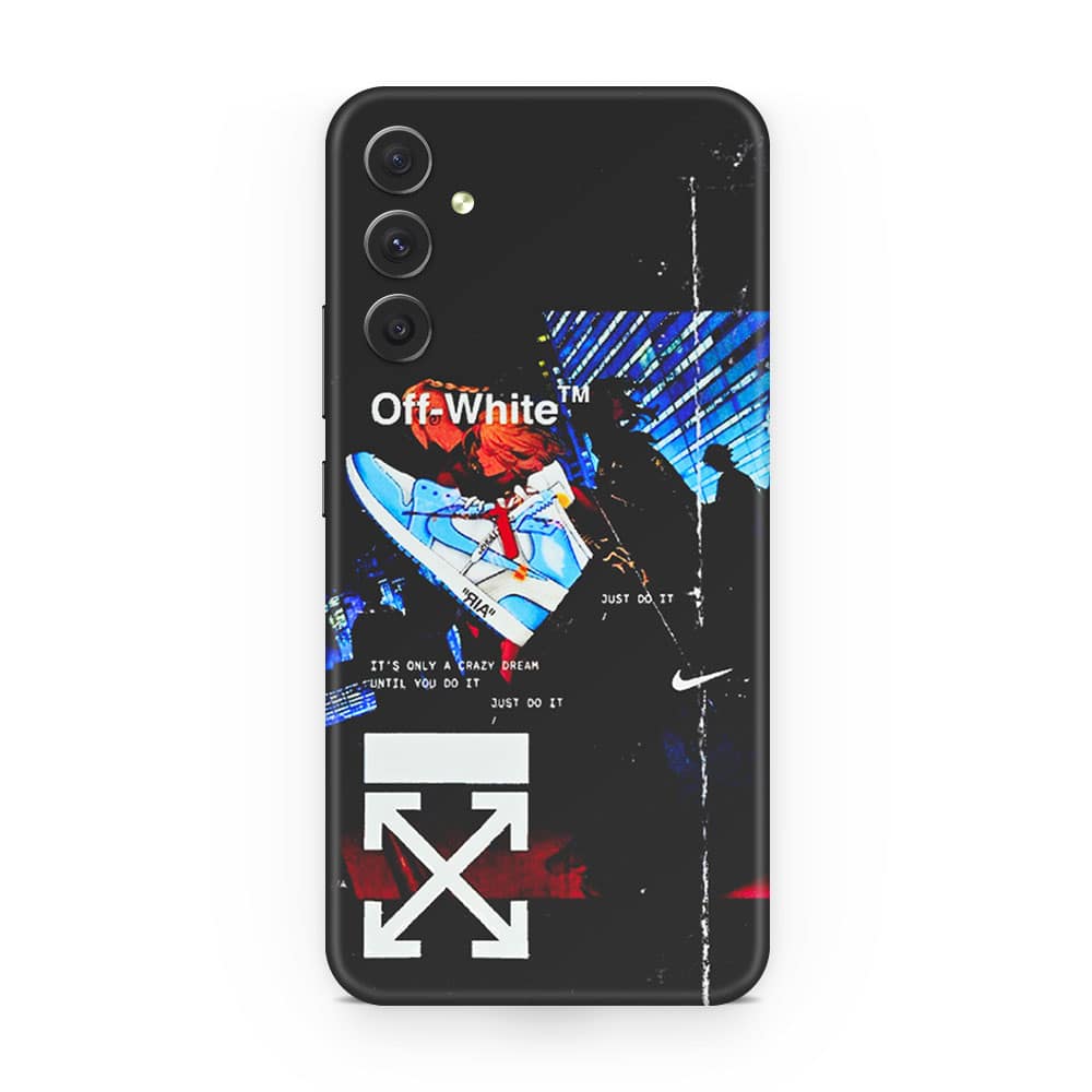 Galaxy a34 jordan 3d skin wrapitskin