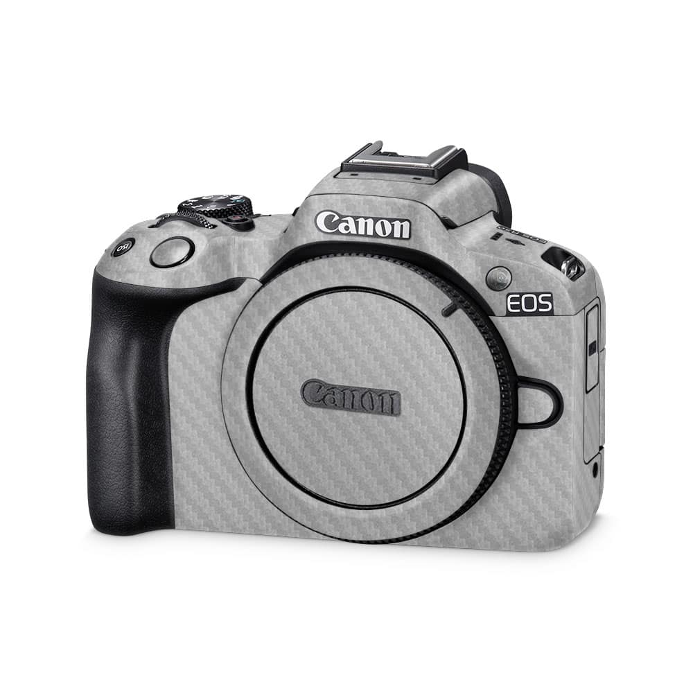 Canon eos r50 carbon fiber gray skin wrapitskin