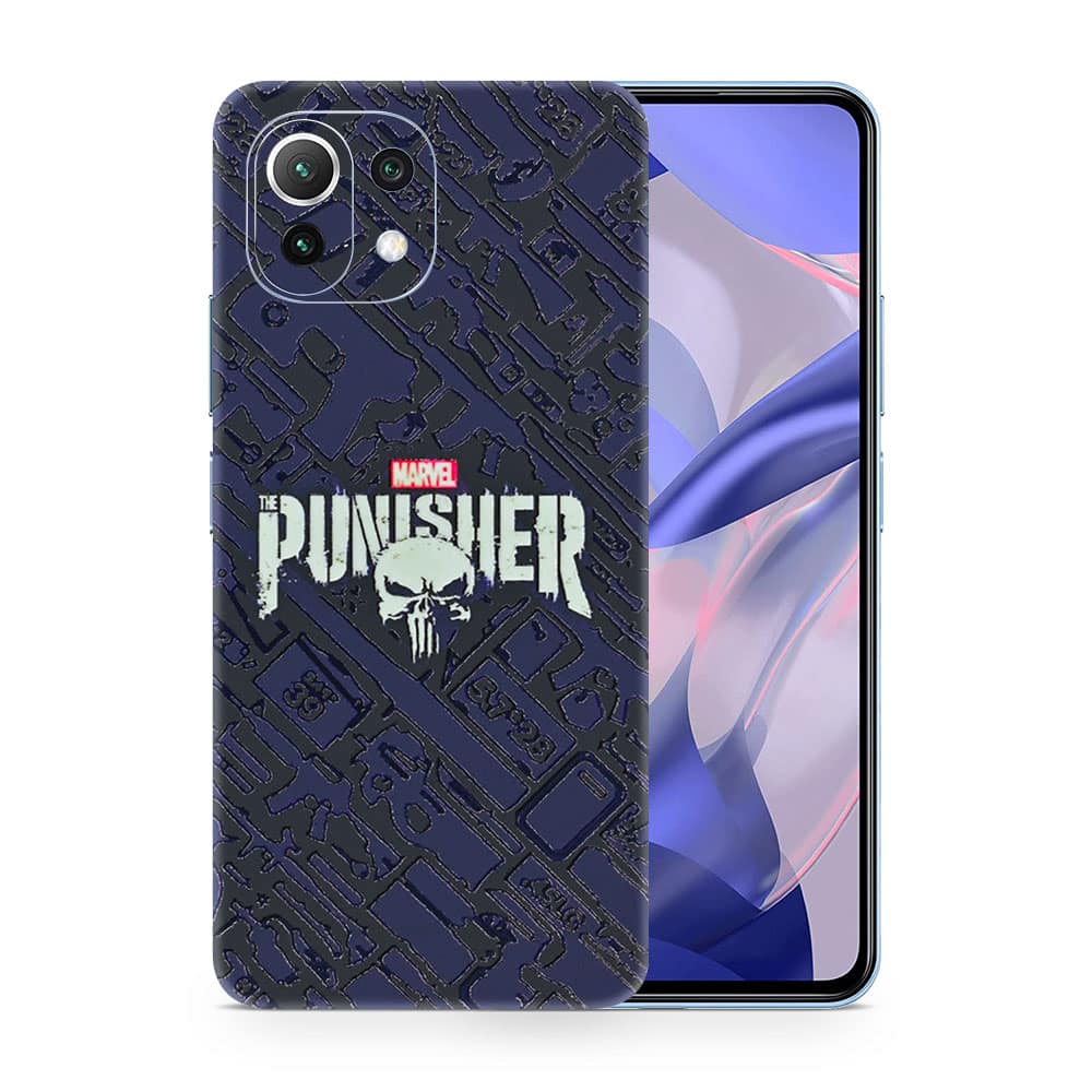 Mi 11 lite punisher 3d skin wrapitskin