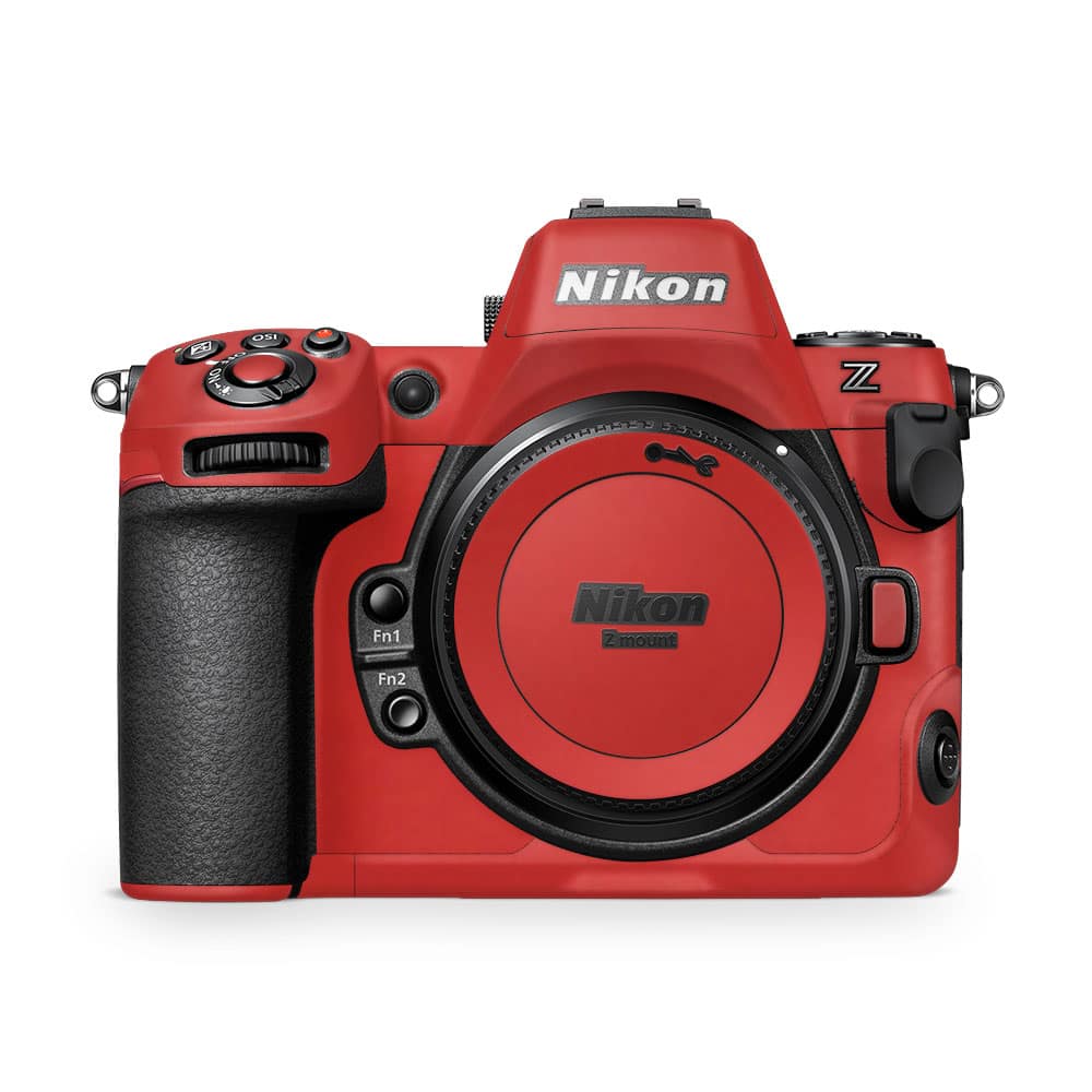 Nikon z8 mirrorless matte red skin wrapitskin