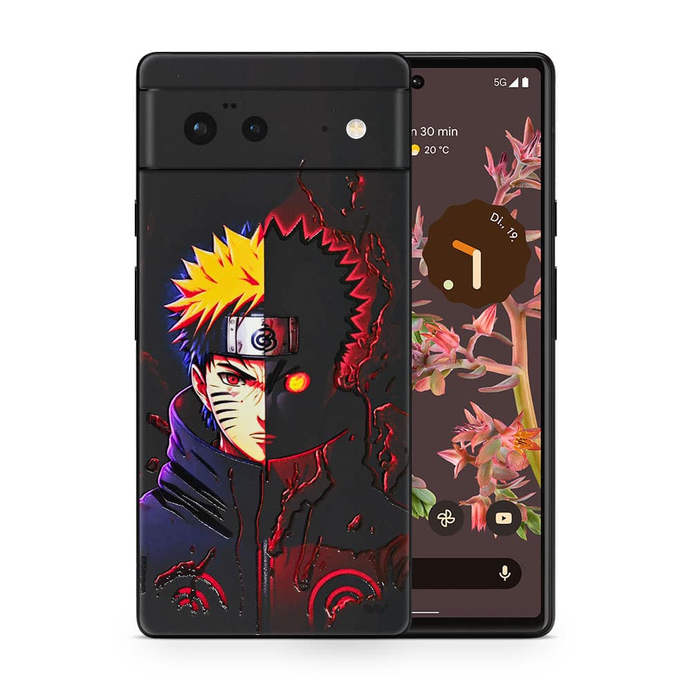 Pixel 6 naruto 3d skin wrapitskin