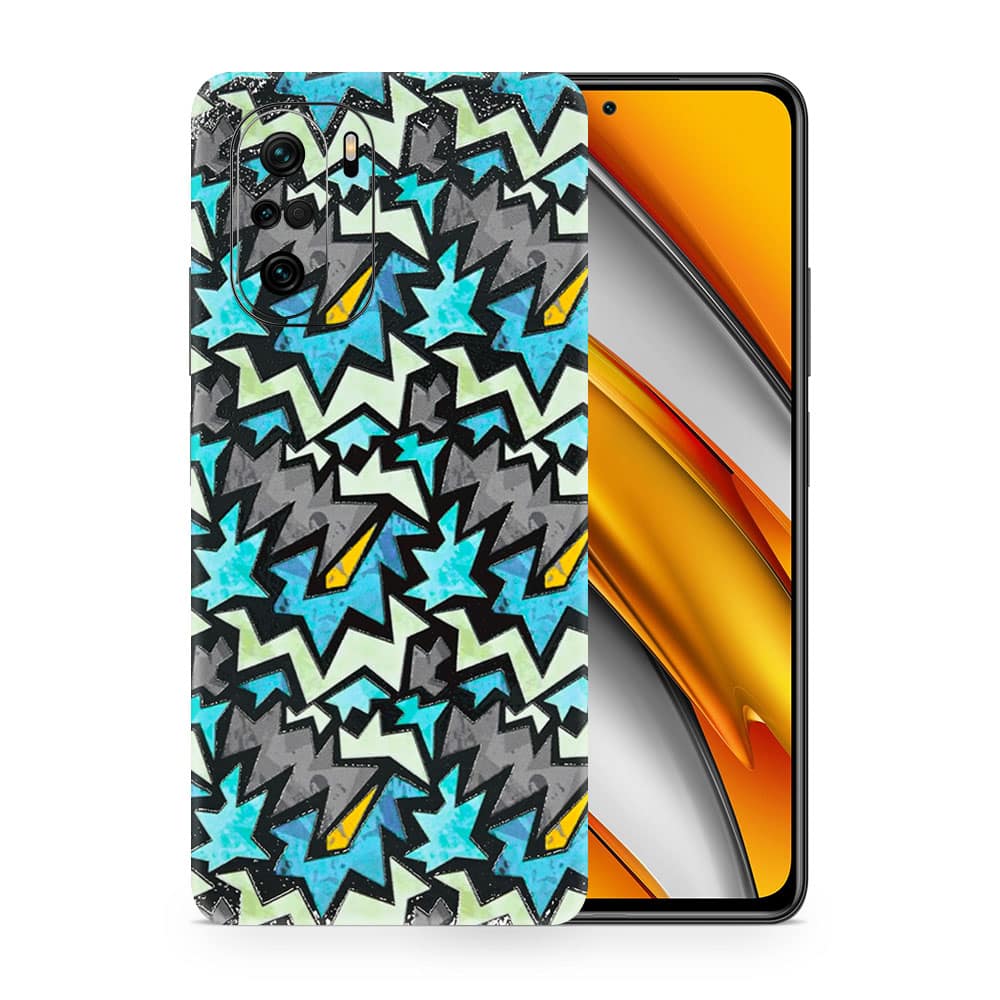 Poco f3 graffiti harmony 3d skin wrapitskin