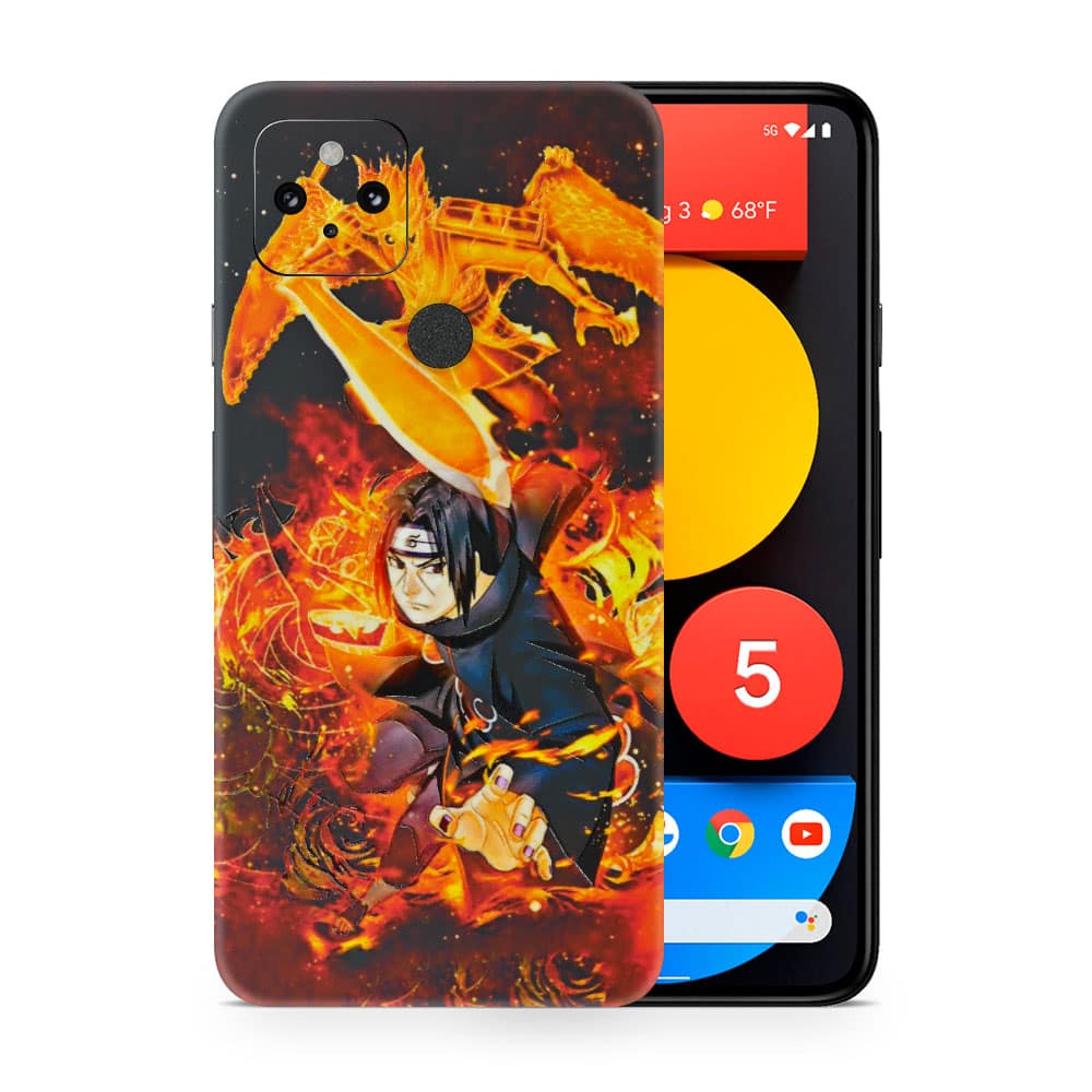 Pixel 5 itachi 3d skin wrapitskin