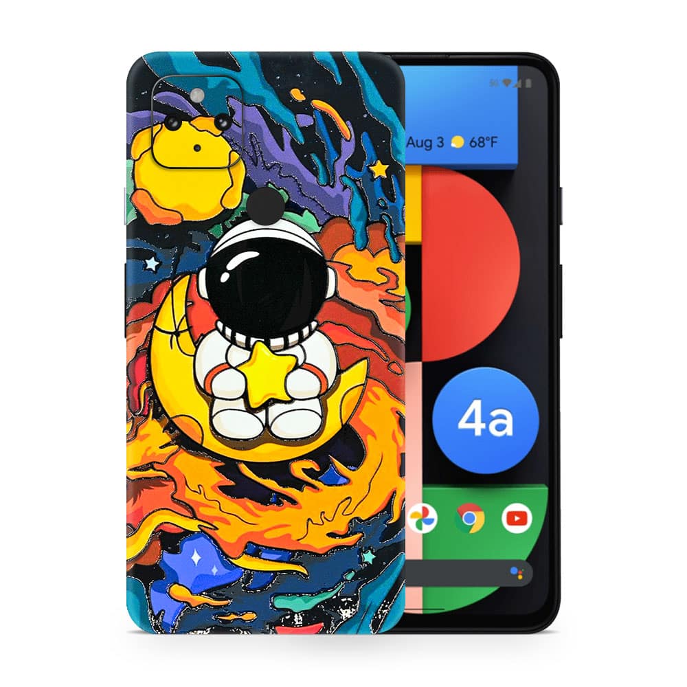 Pixel 4a 5g astronaut 3d skin wrapitskin