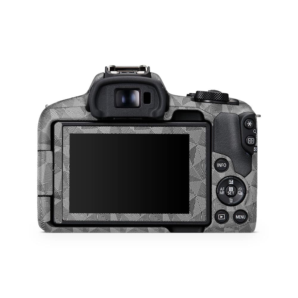 Canon eos r50 camera triangle titanium skin | wrapitskin