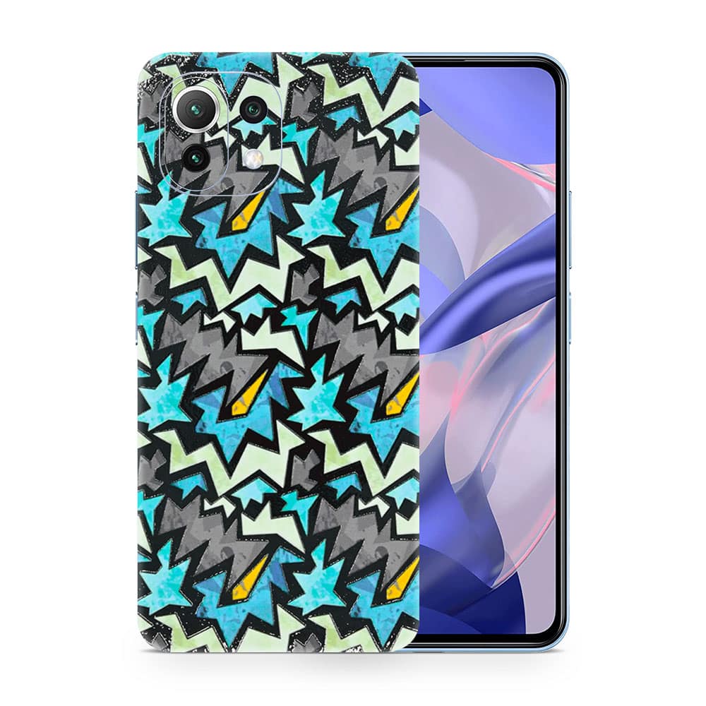 Mi 11 lite graffiti harmony 3d skin wrapitskin