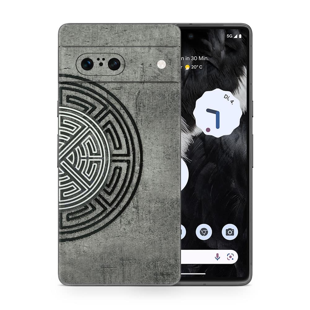 Pixel 7 the maze 3d skin wrapitskin