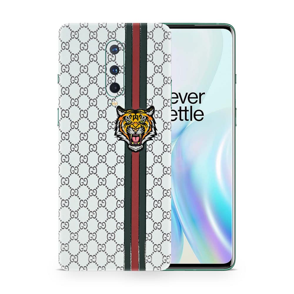 Oneplus 8 uw 5g gucci tiger 3d skin wrapitskin