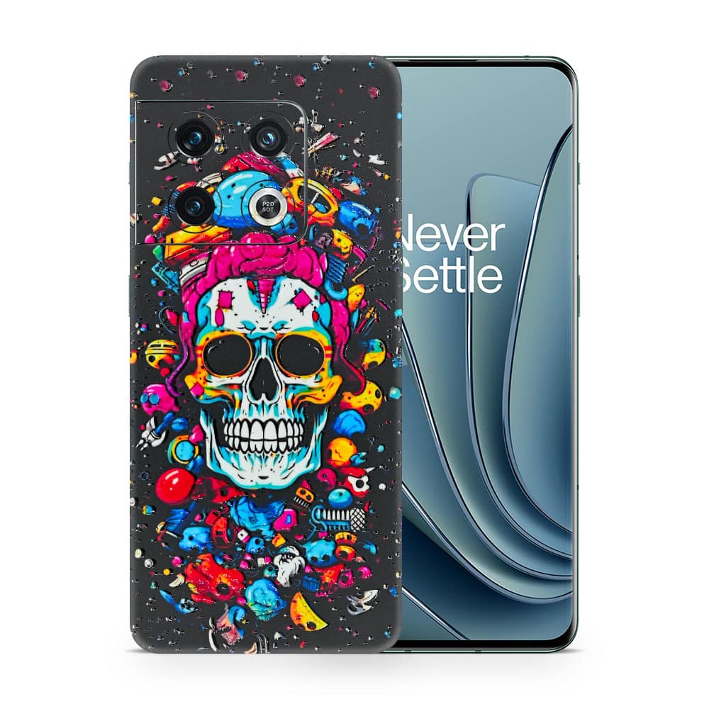 Oneplus 10 pro skull 3d skin wrapitskin