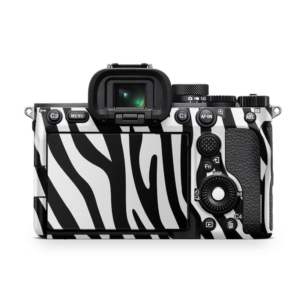 Sony alpha a7 iv camera black and white skin | wrapitskin