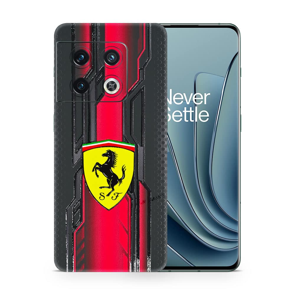 Oneplus 10 pro ferrari's legacy 3d skin wrapitskin