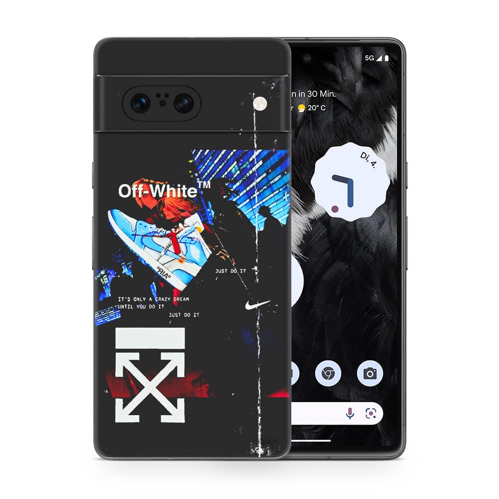Pixel 7 jordan 3d skin wrapitskin