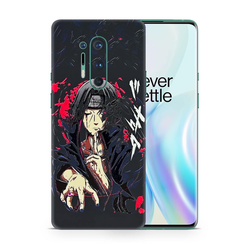 Oneplus 8 pro itachi uchiha 3d skin wrapitskin