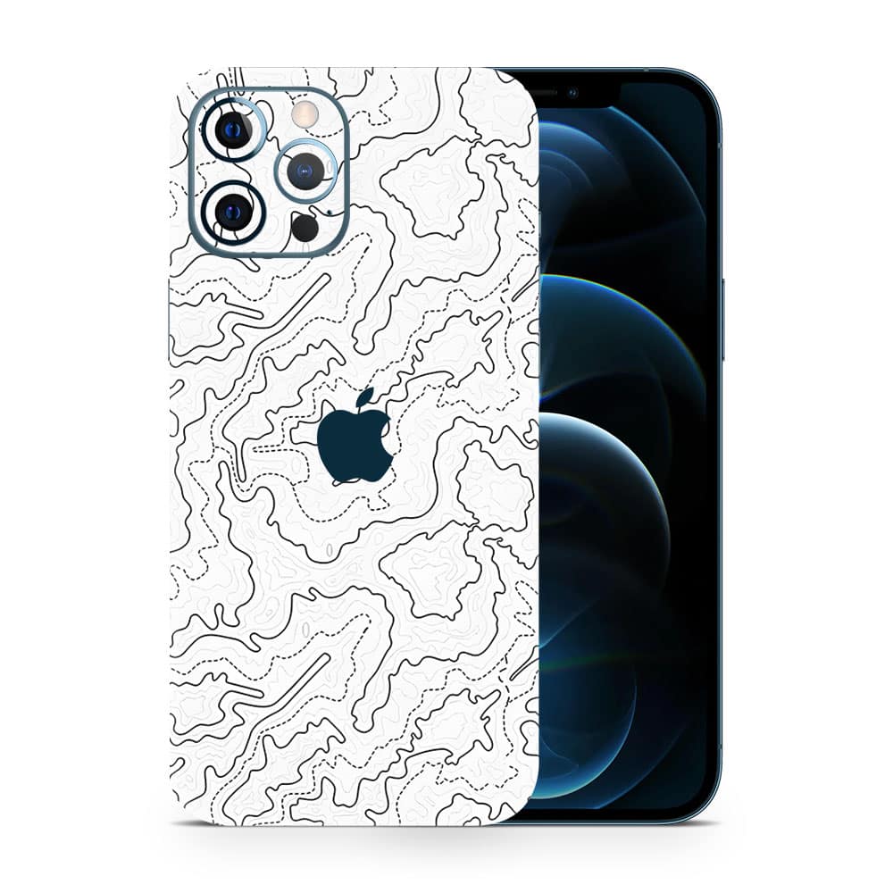 Iphone 12 pro max carbon contour series wrapitskin