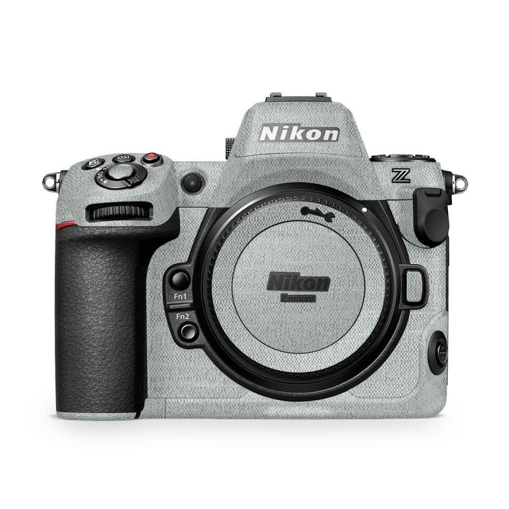 Nikon z8 mirrorless linen cyan skin wrapitskin