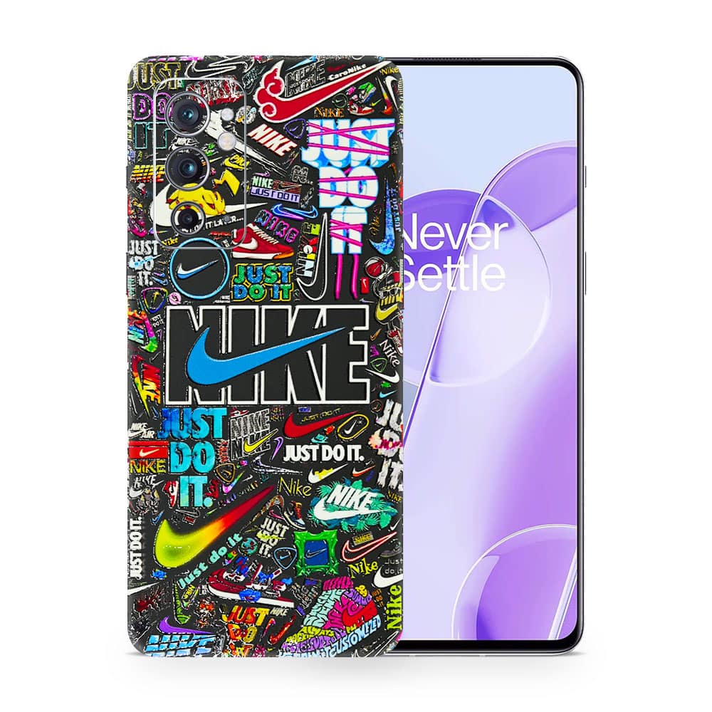 Oneplus 9rt nike logos 3d skin wrapitskin
