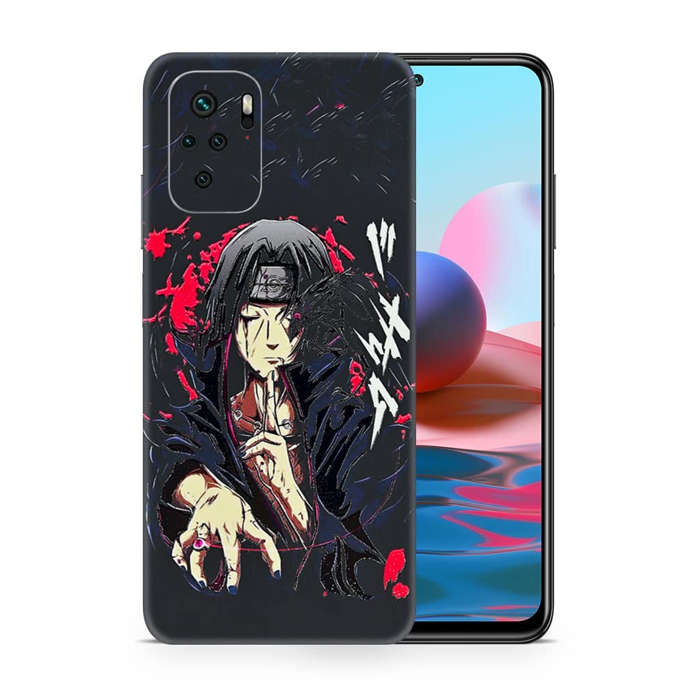 Redmi note 10s itachi uchiha 3d skin wrapitskin