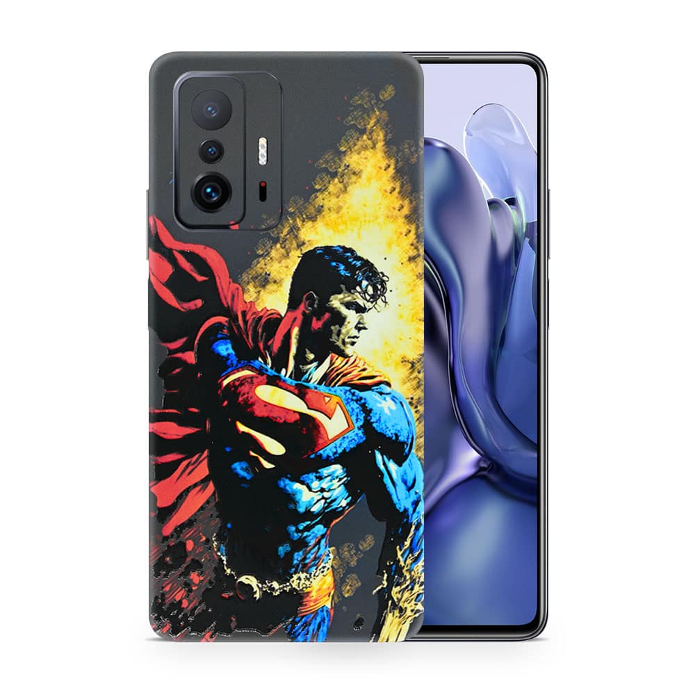 Xiaomi 11t pro superman comic 3d skin wrapitskin