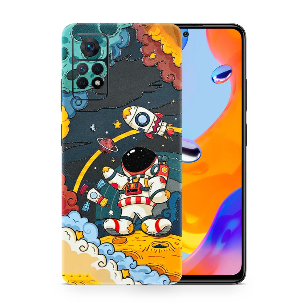 Redmi note 11 pro flight planet 3d skin wrapitskin