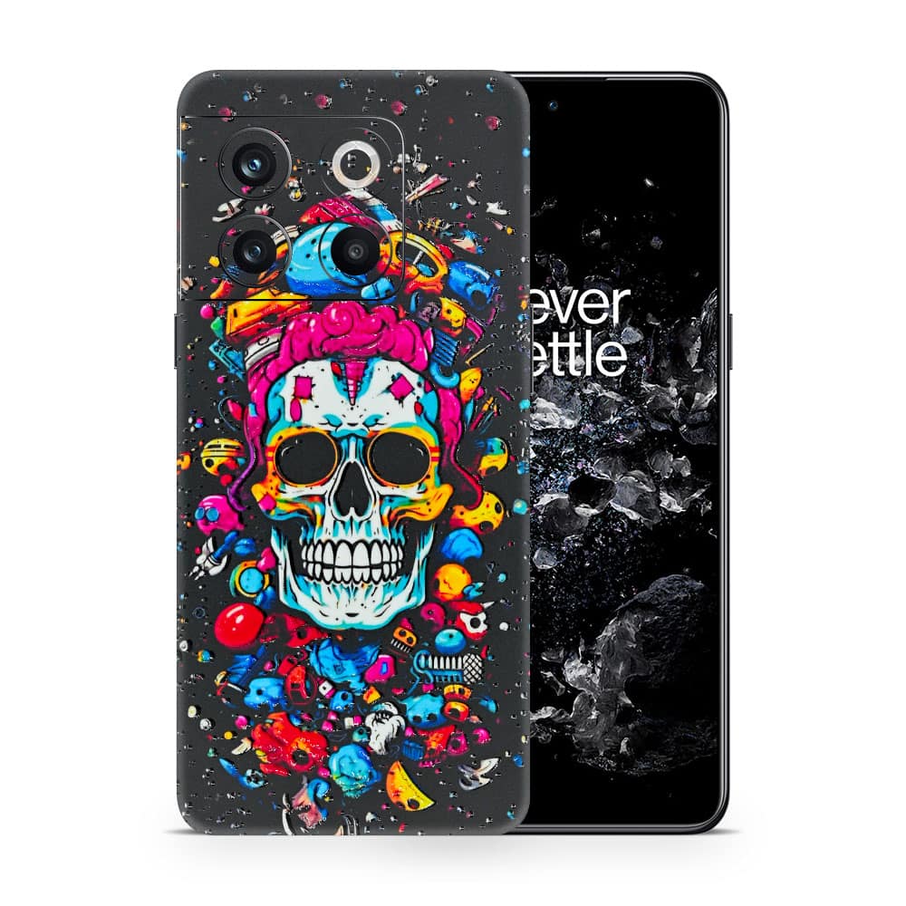 Oneplus 10t skull 3d skin wrapitskin