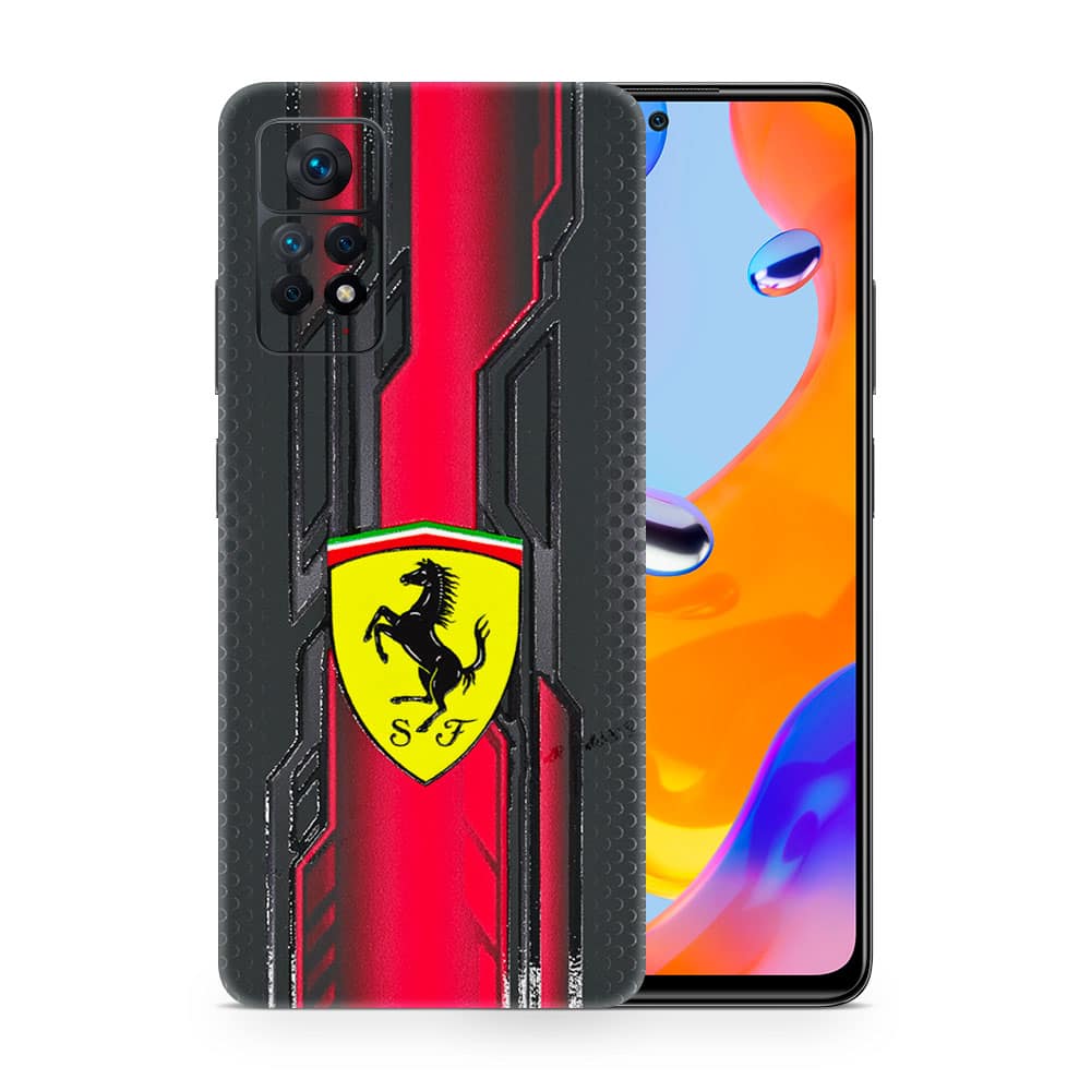 Redmi note 11 pro ferrari's legacy 3d skin wrapitskin